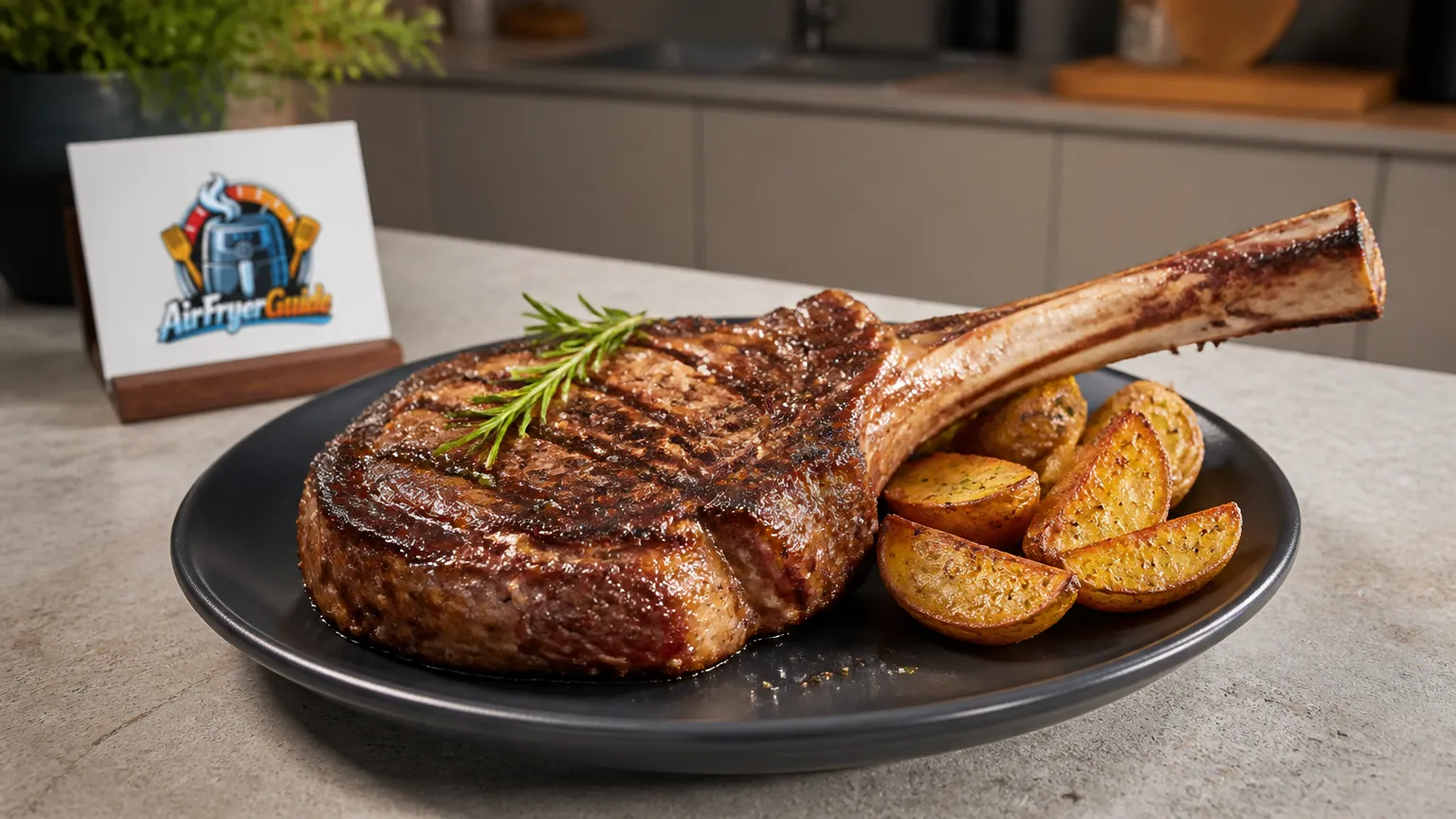 Tomahawk Steak im Airfryer