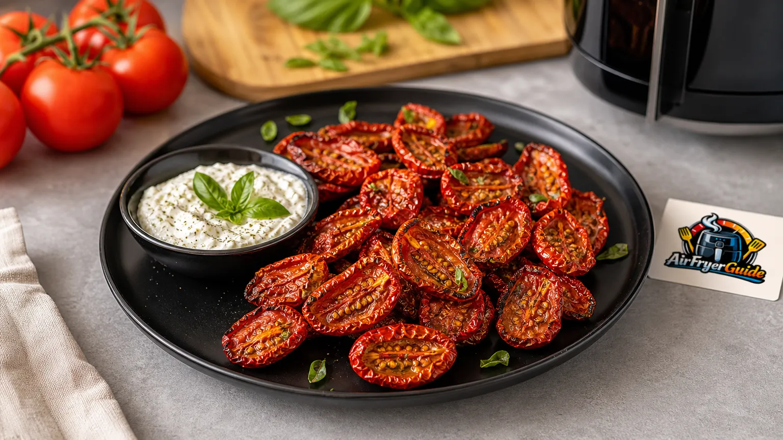 Tomaten trocknen im Airfryer