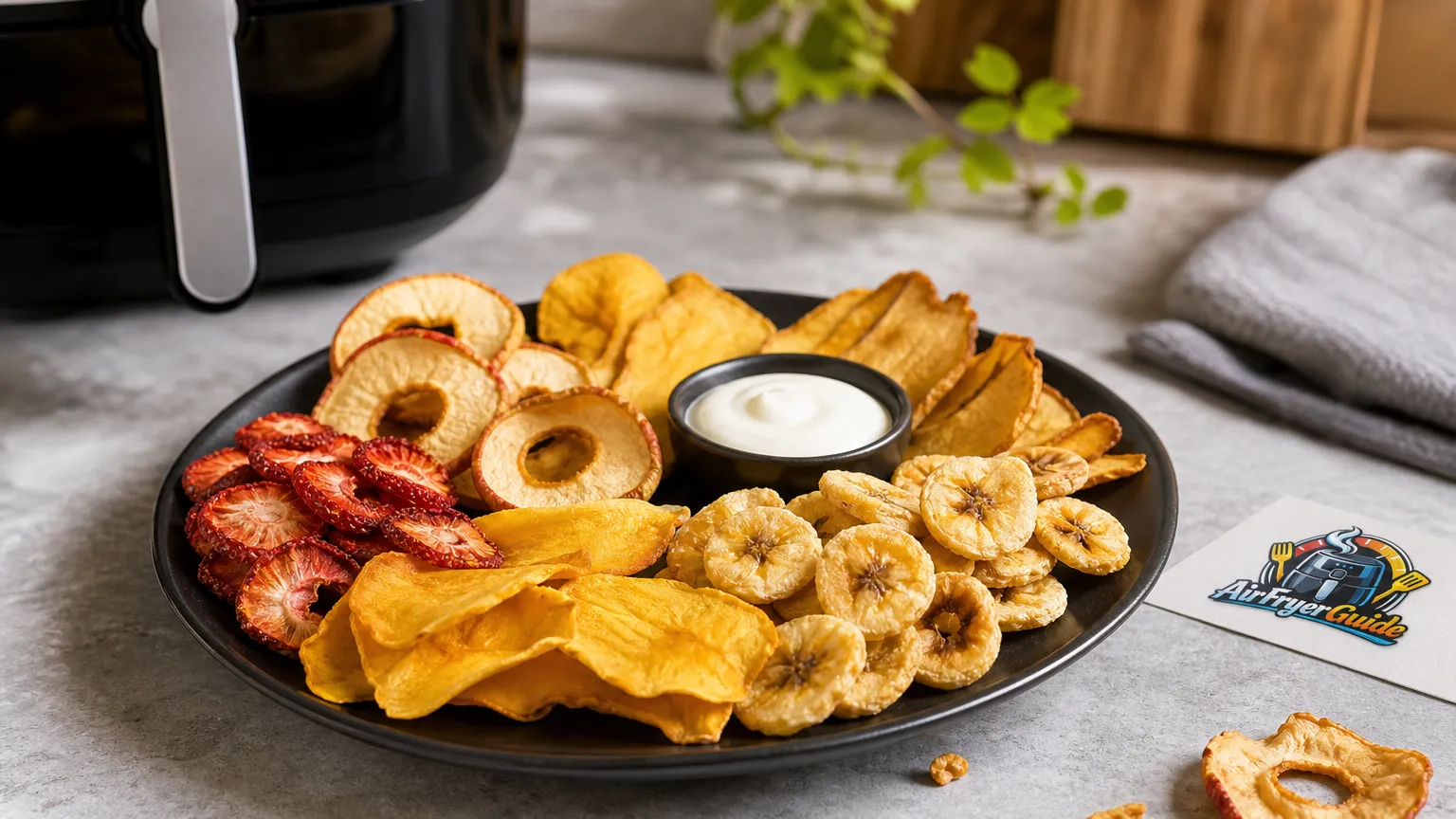 Trockenobst im Airfryer
