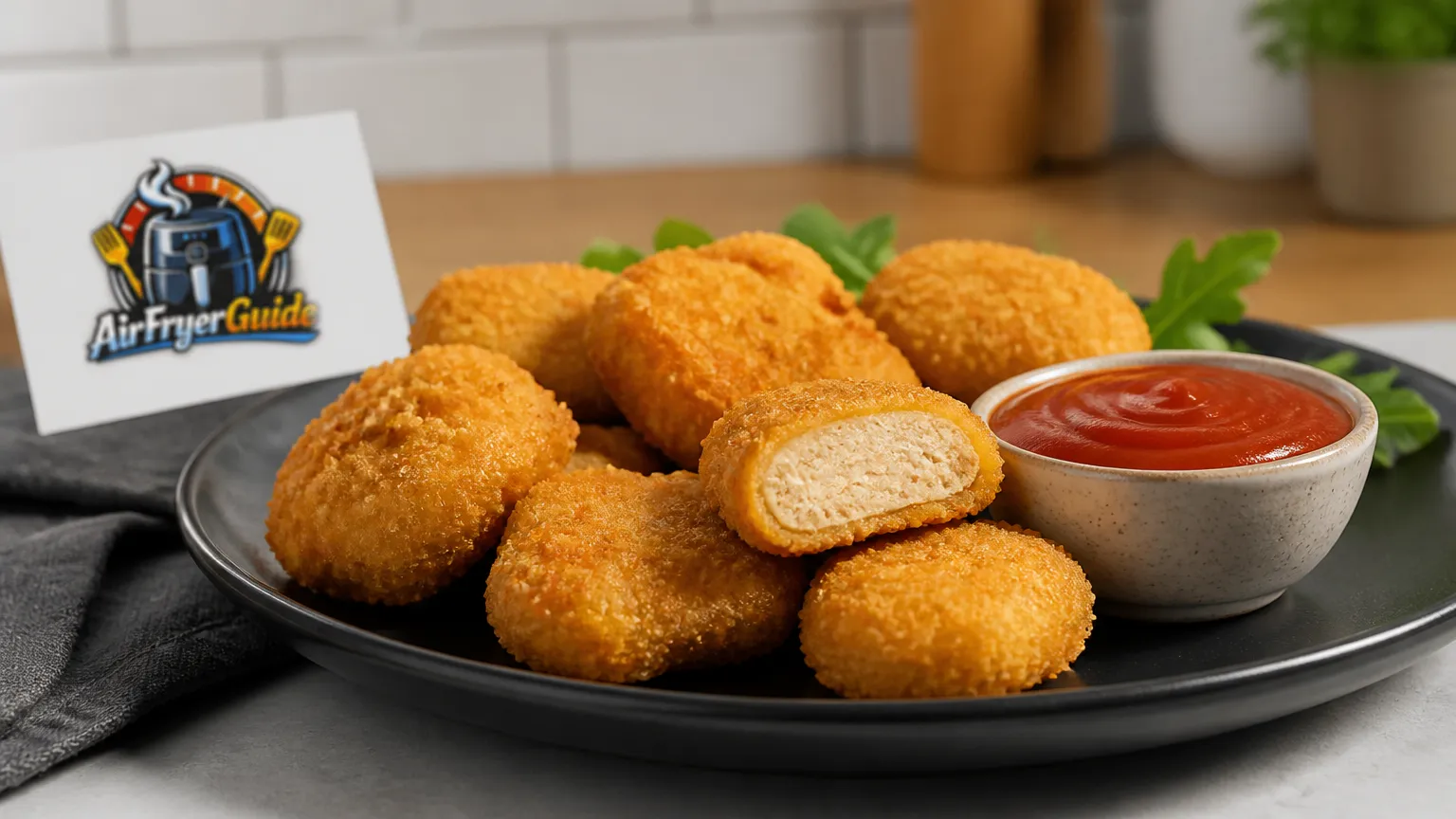 Vegane Chicken Nuggets (TK) im Airfryer