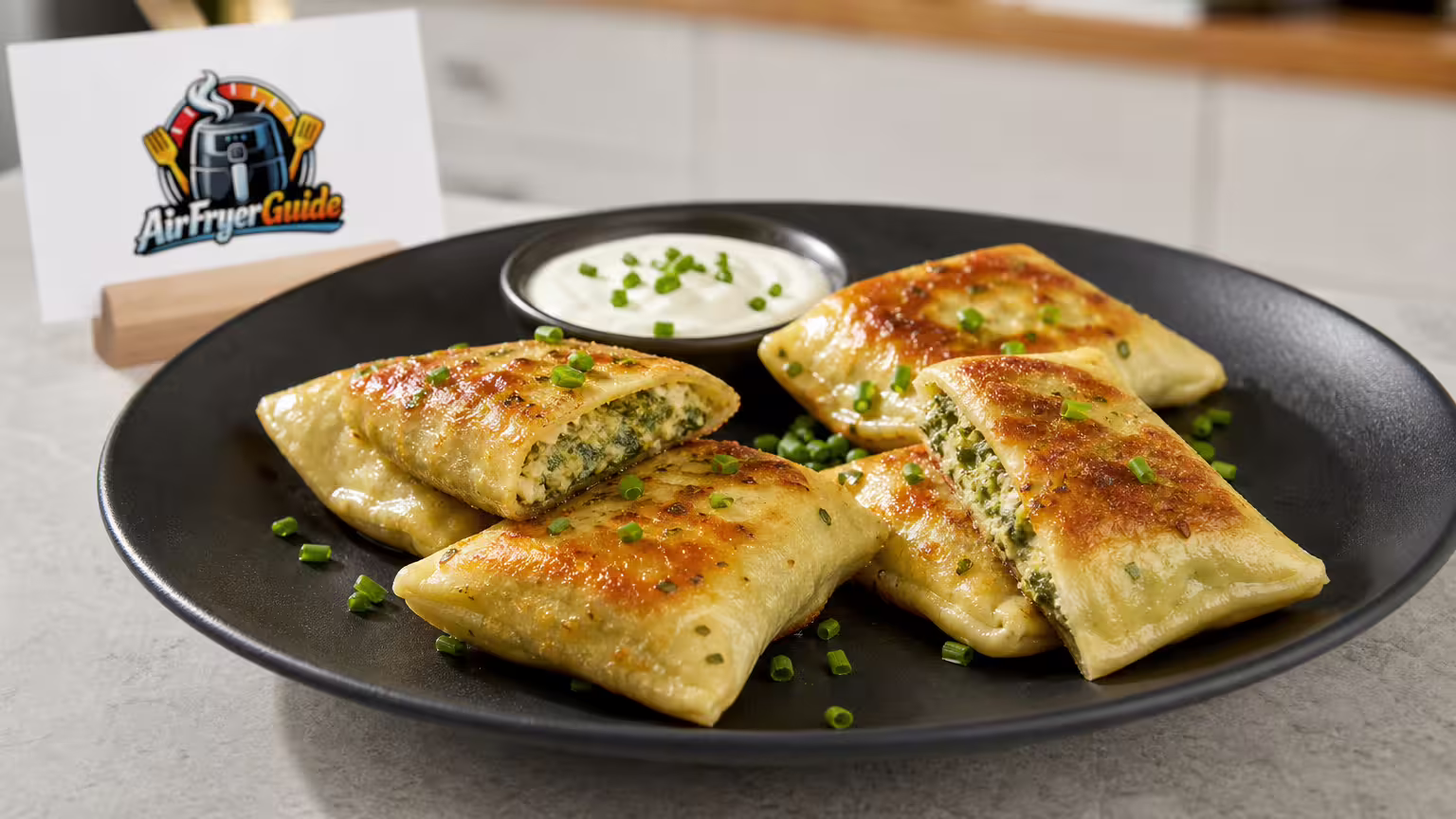Vegetarische Maultaschen (Kühlware) im Airfryer