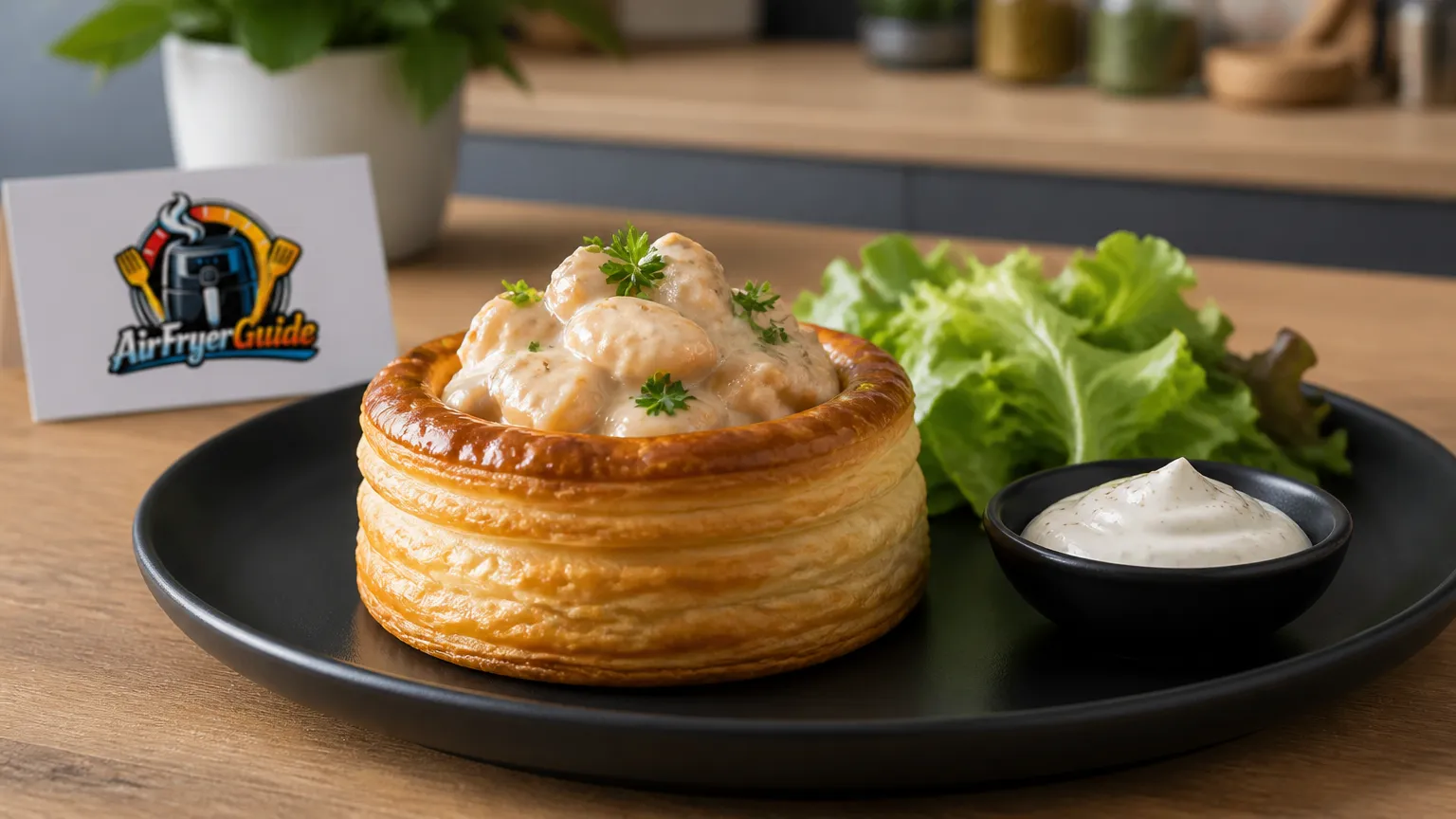 Vol-au-vent aufwärmen im Airfryer