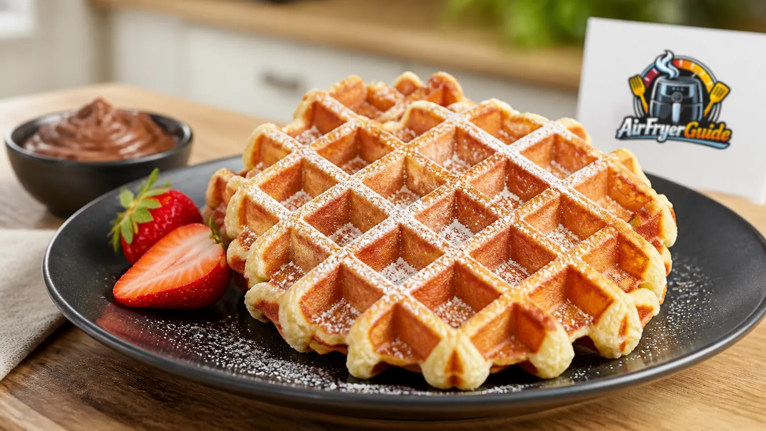 Waffelteig im Airfryer