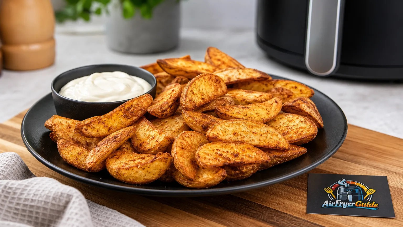 Kartoffelwedges (TK) im Airfryer