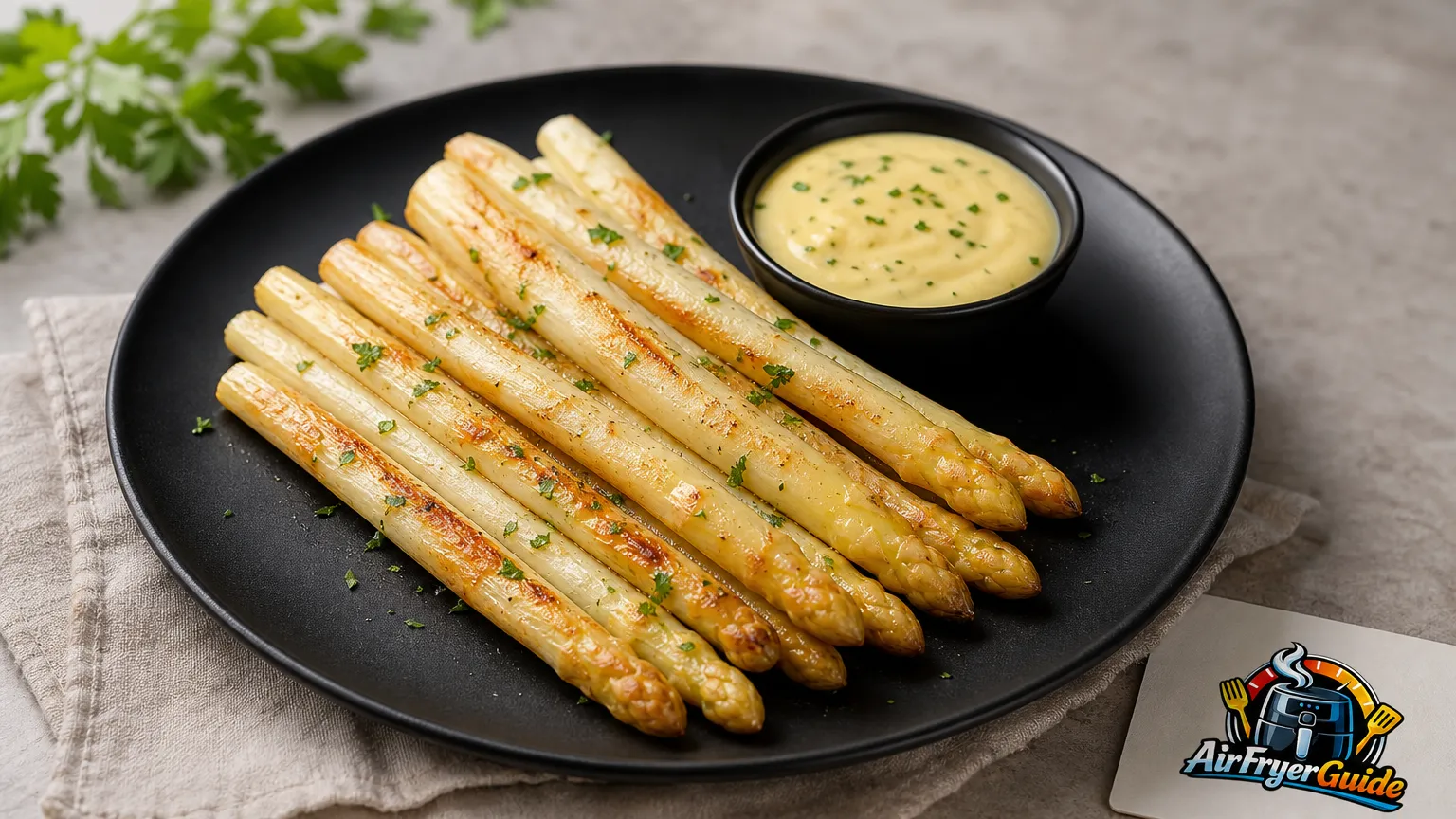 Spargel im Airfryer