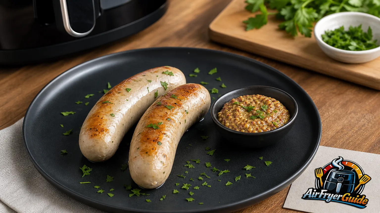 Weißwurst im Airfryer
