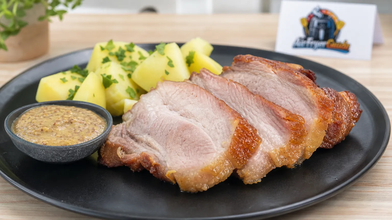 Kesselfleisch aufwärmen im Airfryer