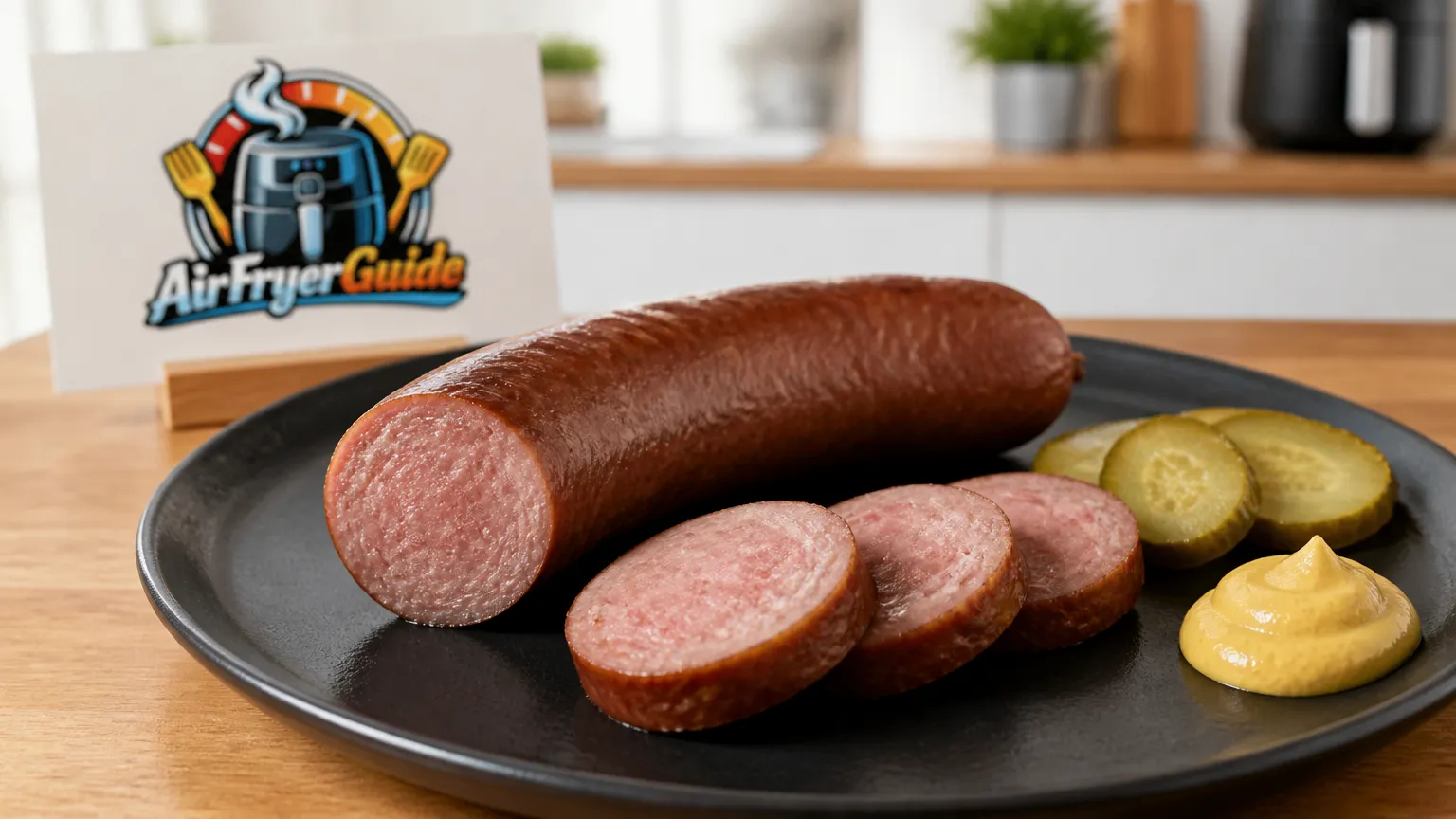 Westfälische Rinderwurst im Airfryer