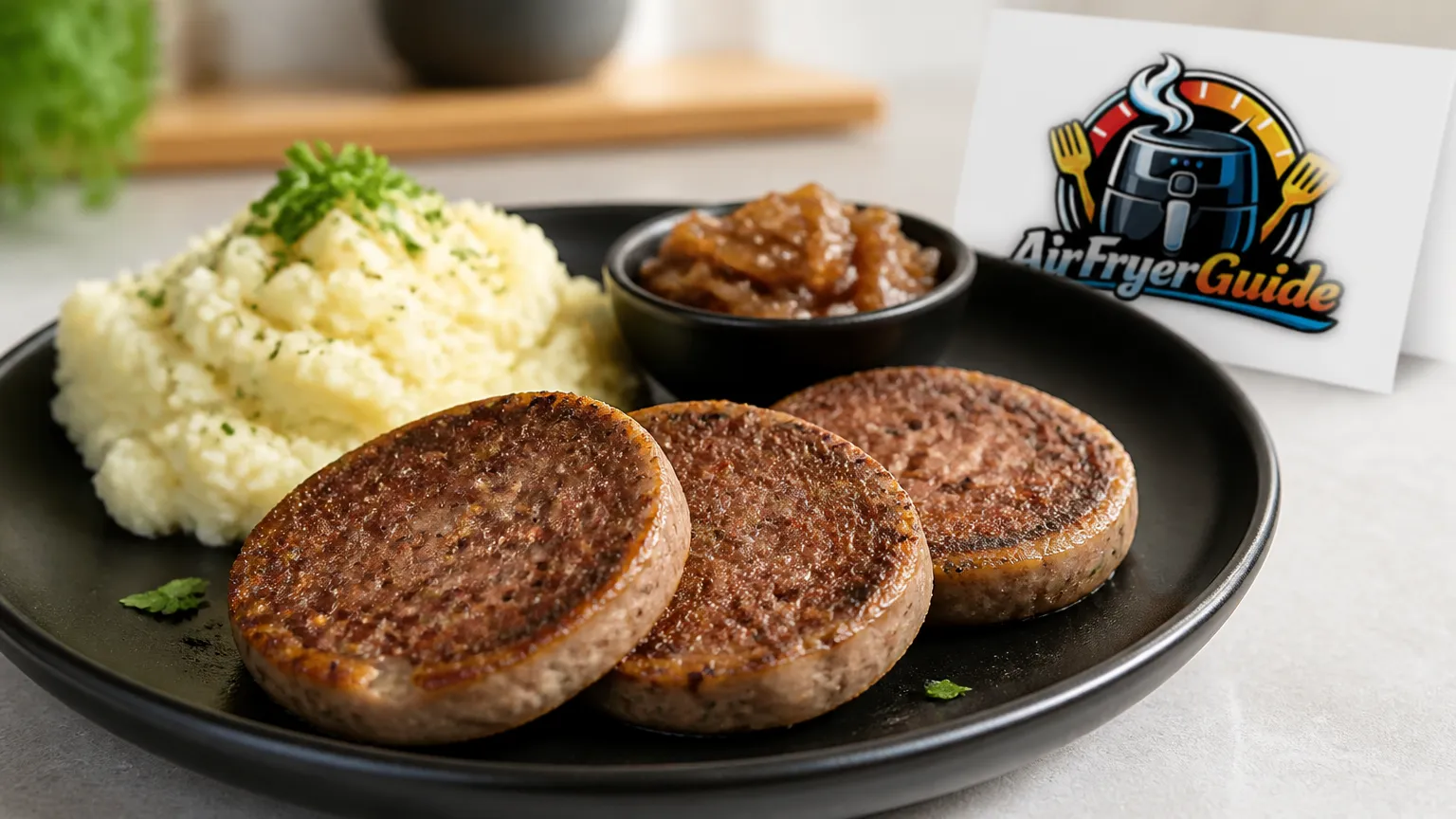 White Pudding im Airfryer