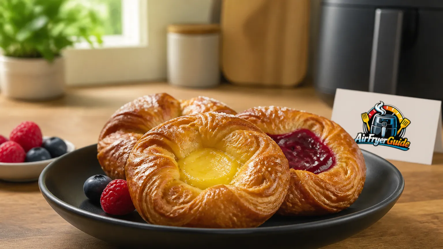 Wienerbrød im Airfryer