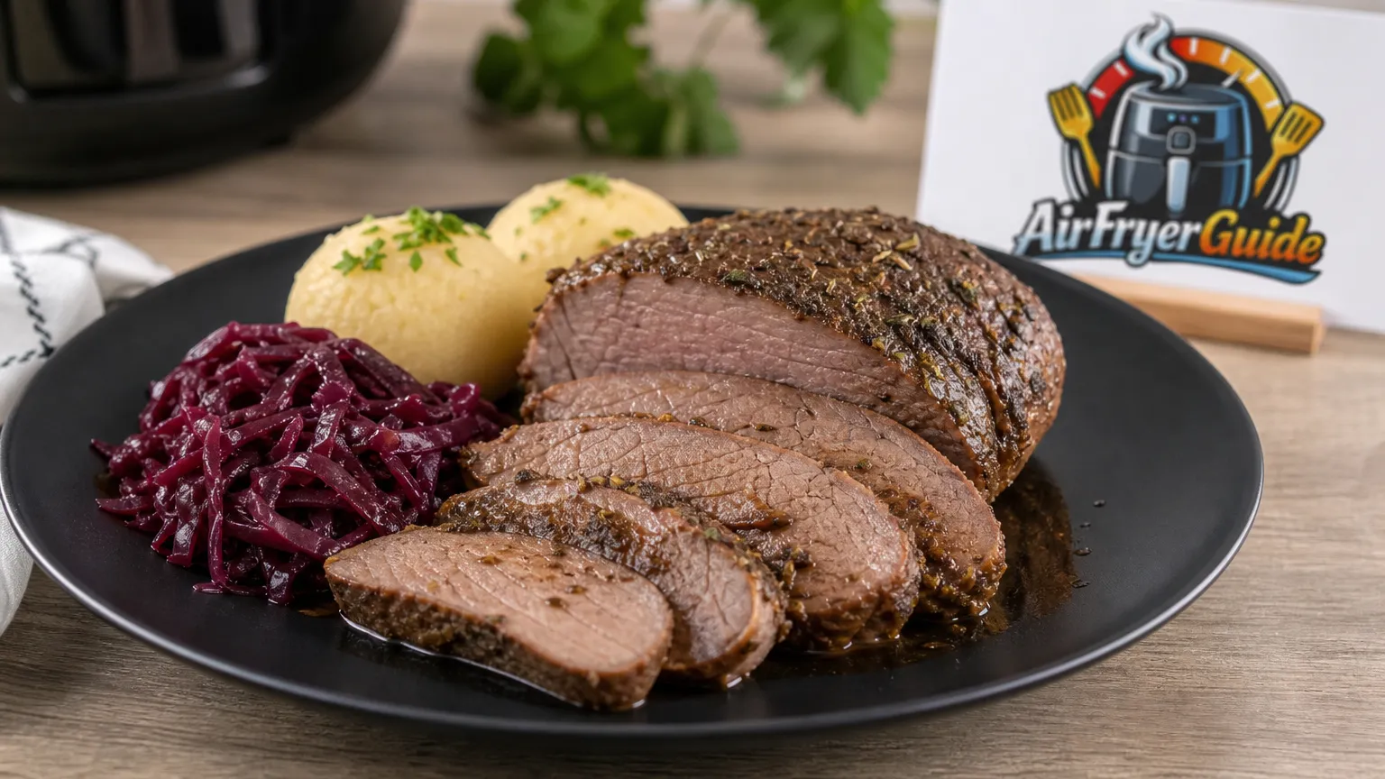 Wildbraten im Airfryer
