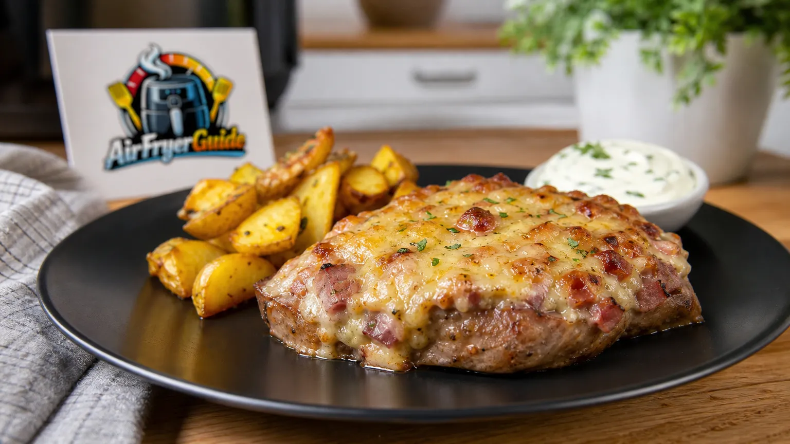 Winzersteak im Airfryer