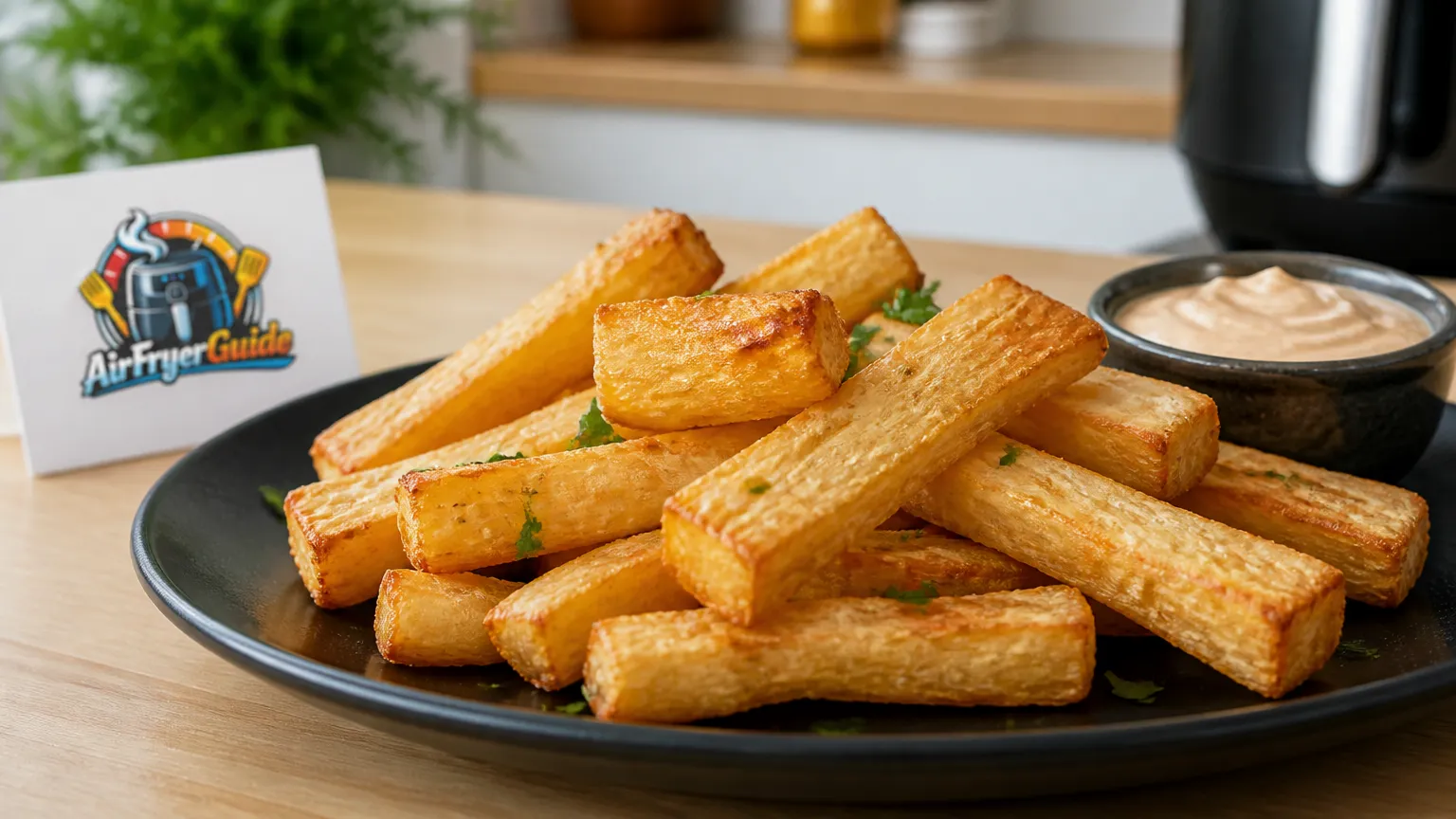 Yuca Fries im Airfryer