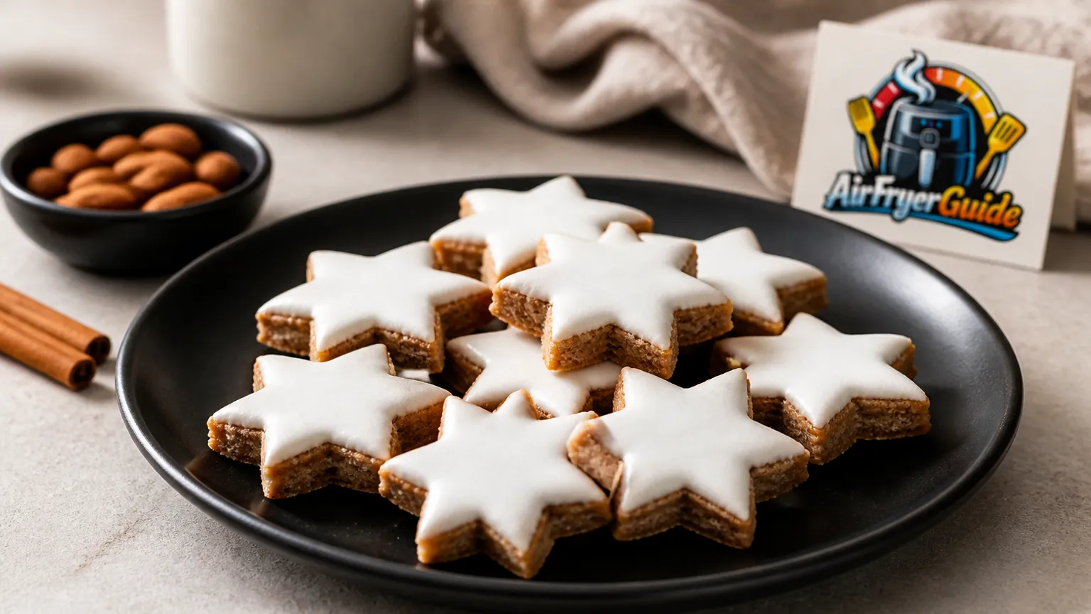 Zimtsterne im Airfryer