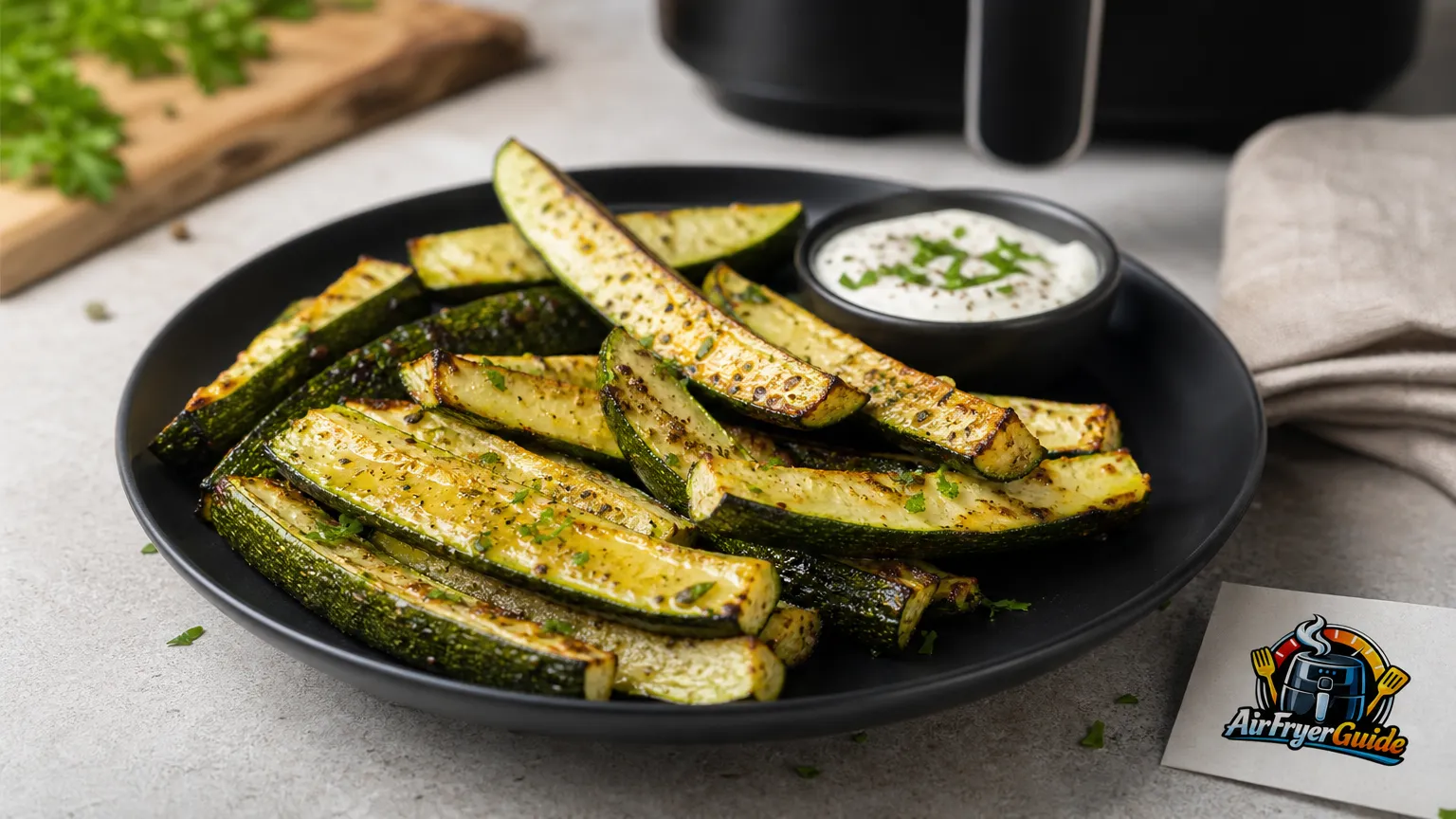 Zucchini im Airfryer