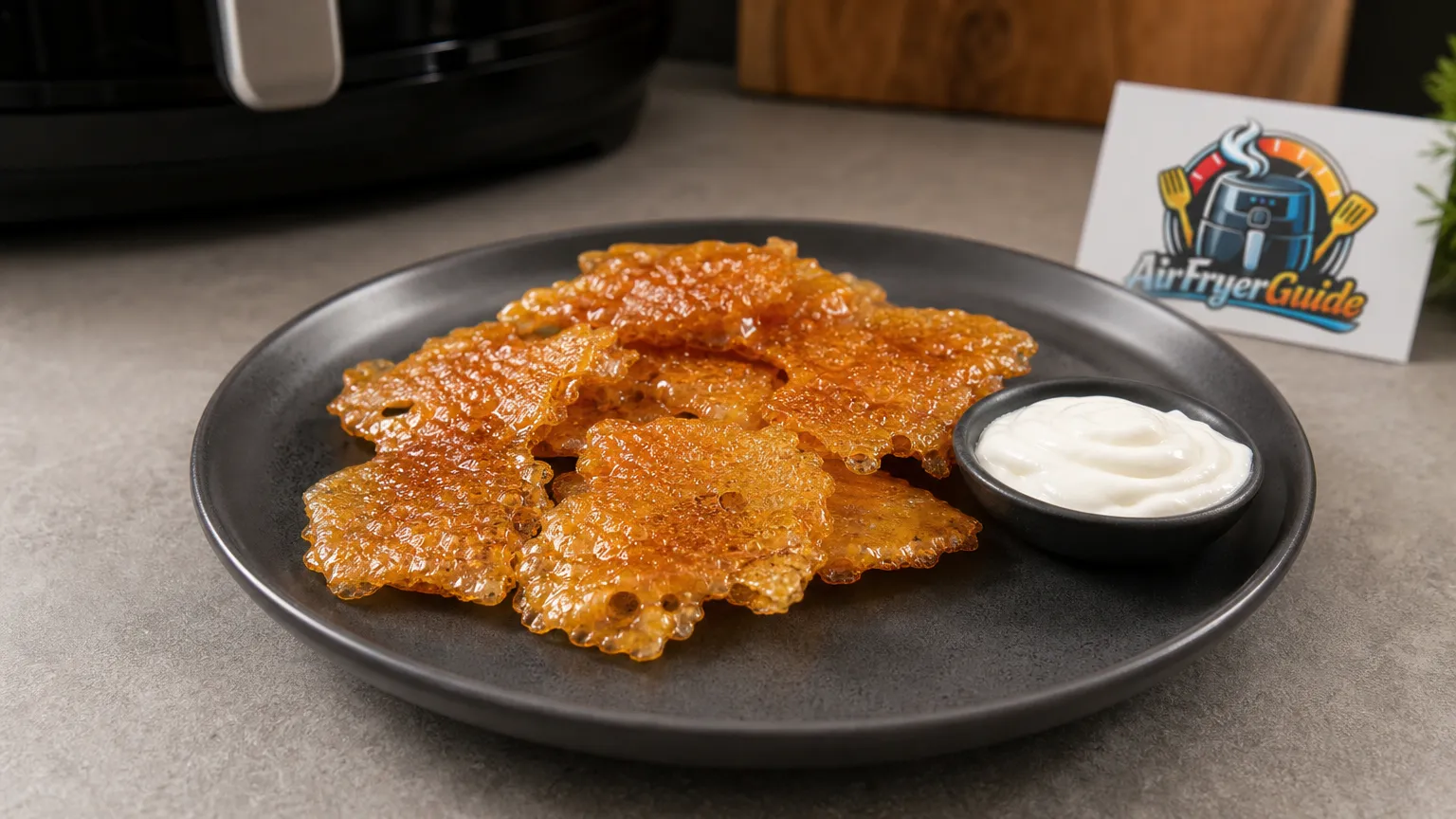 Braunen Zucker karamellisieren im Airfryer