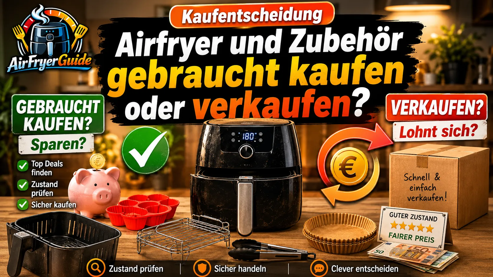 Airfryer gebraucht kaufen oder verkaufen: Der große Check