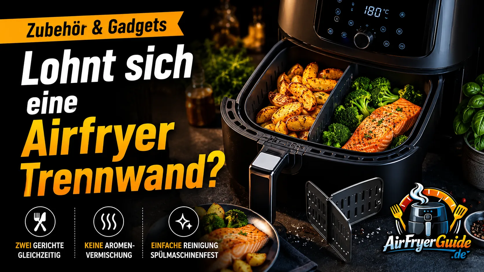Lohnt sich eine Airfryer Trennwand oder verschlechtert die das Ergebnis?