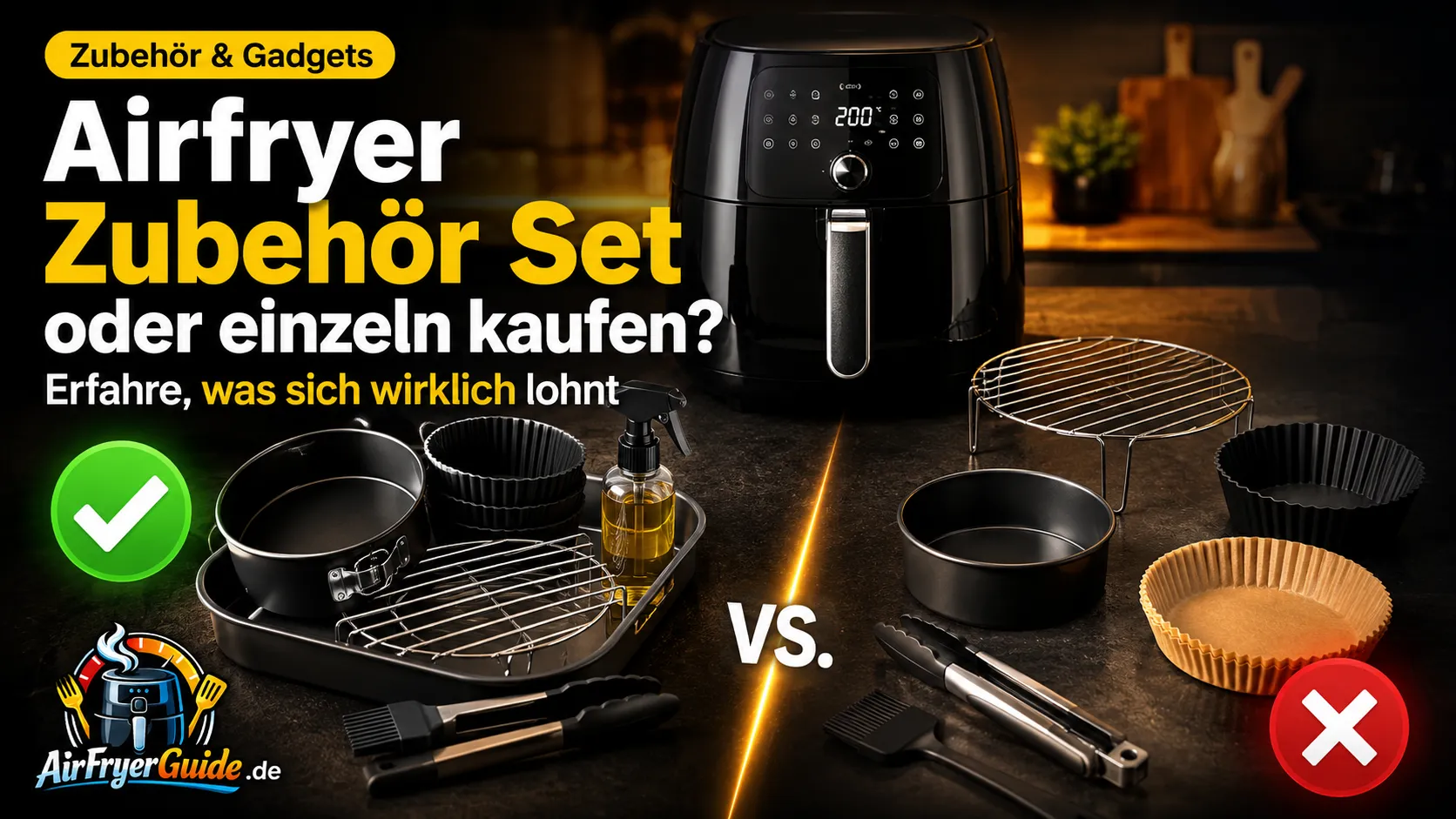 Airfryer Zubehör kaufen: Set oder einzelne Teile, was lohnt sich wirklich?
