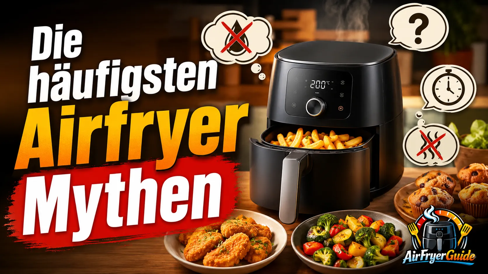 Die häufigsten Airfryer Mythen und wie du diese widerlegst
