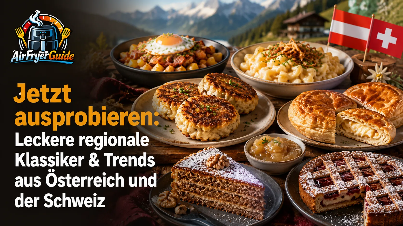 Jetzt ausprobieren: Leckere regionale Klassiker und Trends aus Österreich und der Schweiz