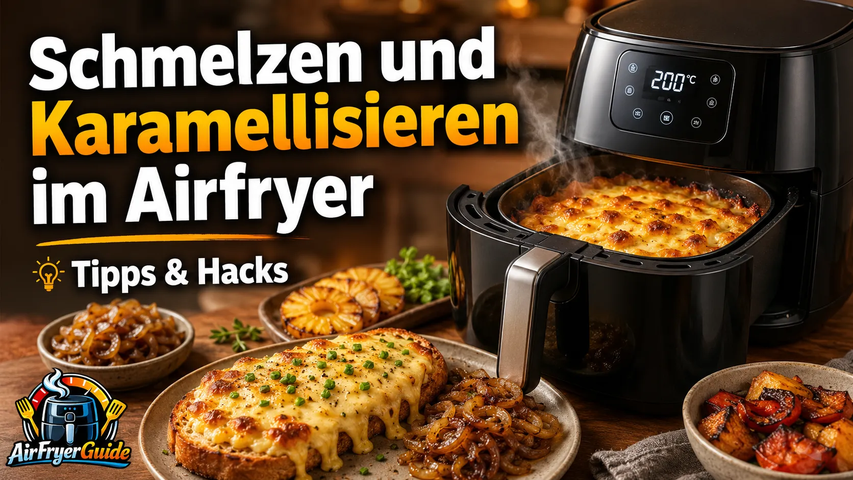 Schmelzen & Karamellisieren im Airfryer - Hacks, Tipps und was wirklich funktioniert