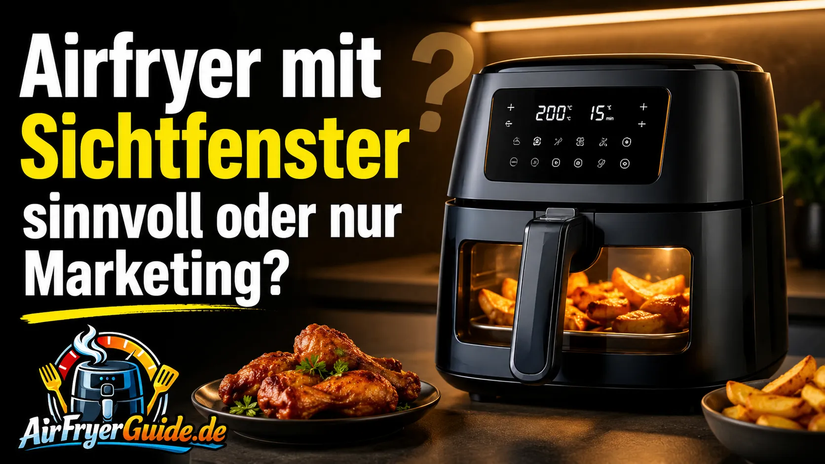 Airfryer mit Sichtfenster - Sinnvoll oder nur Marketing?