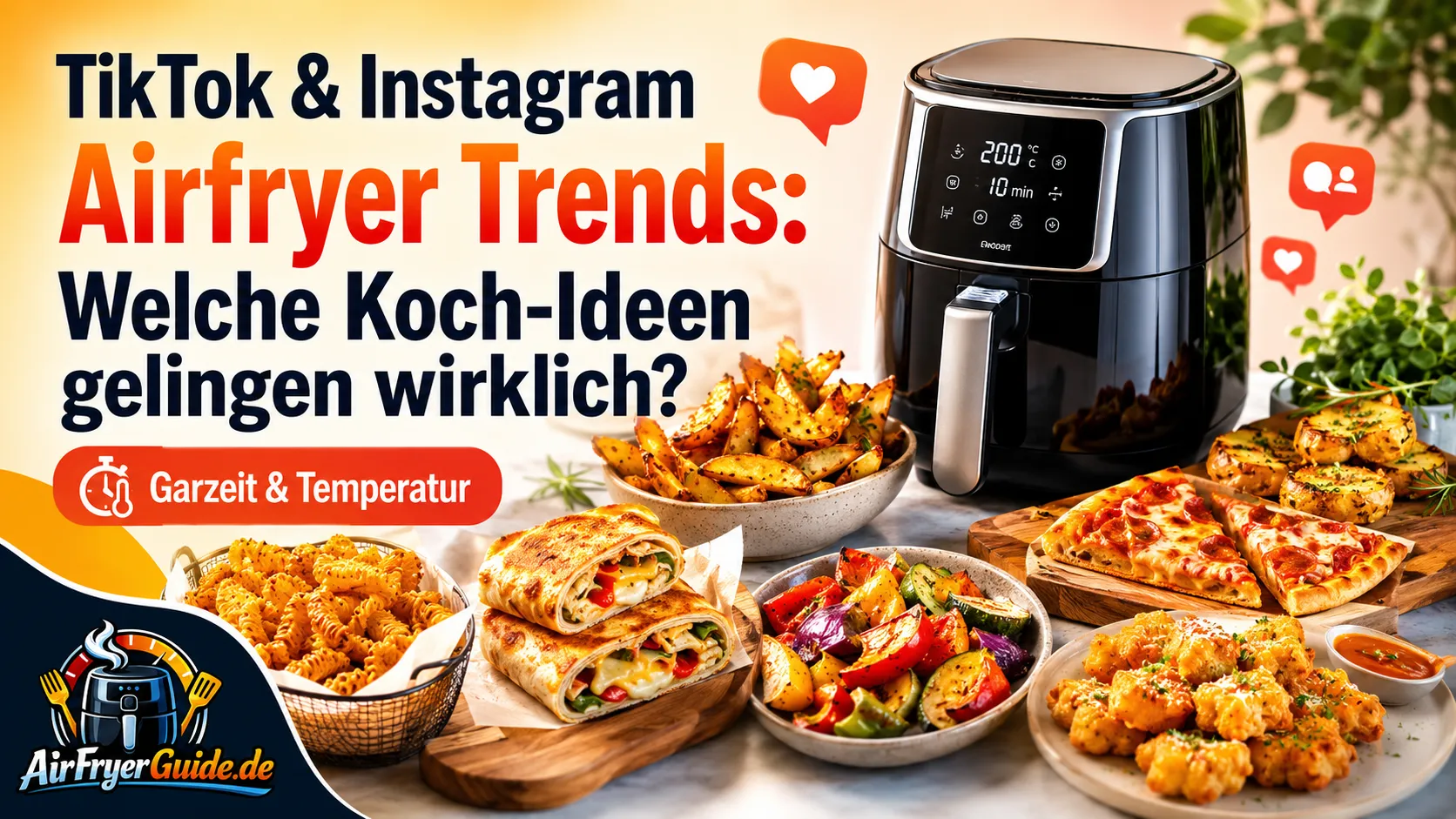 TikTok & Instagram Airfryer Trends 2026: Was wirklich gelingt