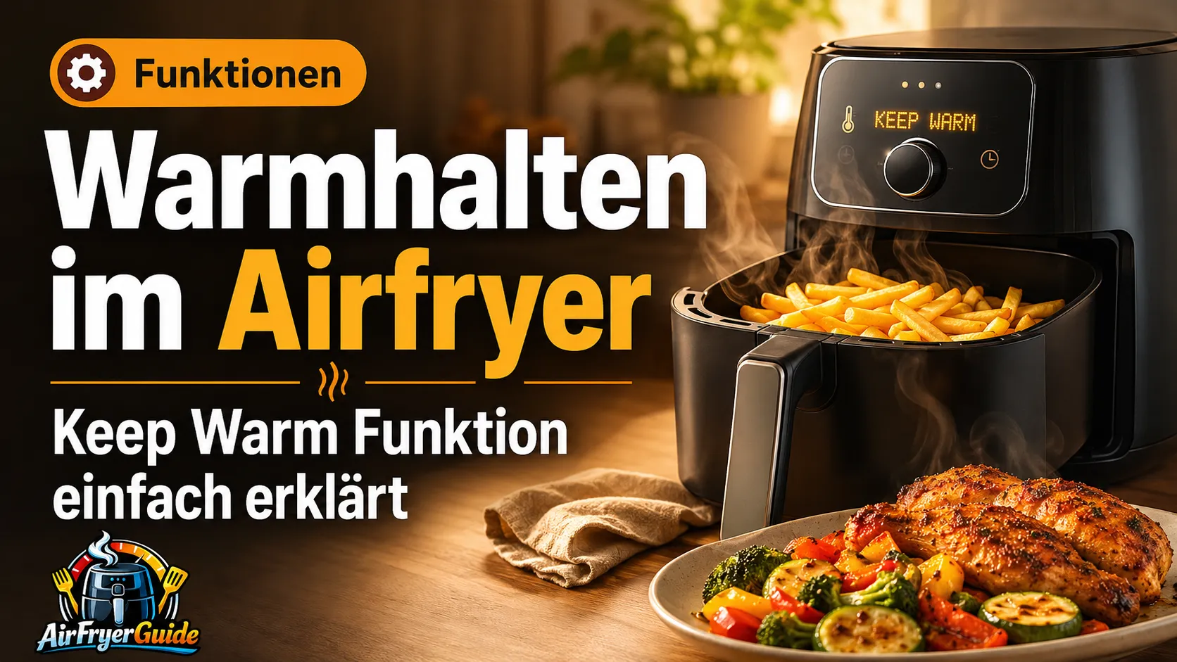 Keep Warm im Airfryer: Warmhalten ohne Austrocknen?