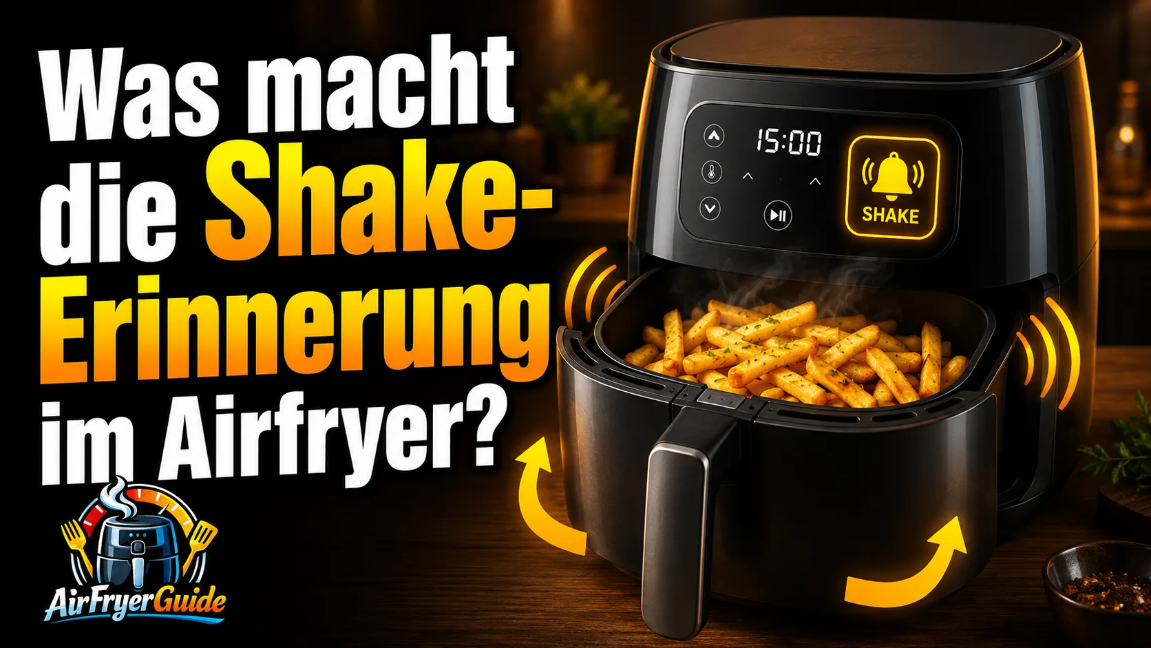Shake-Erinnerung im Airfryer - Was sie wirklich bringt und wann sie sinnvoll ist