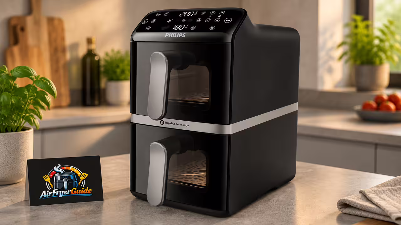 Philips 4000 Series Airfryer Stacked Dual Basket 10 l NA460/00
