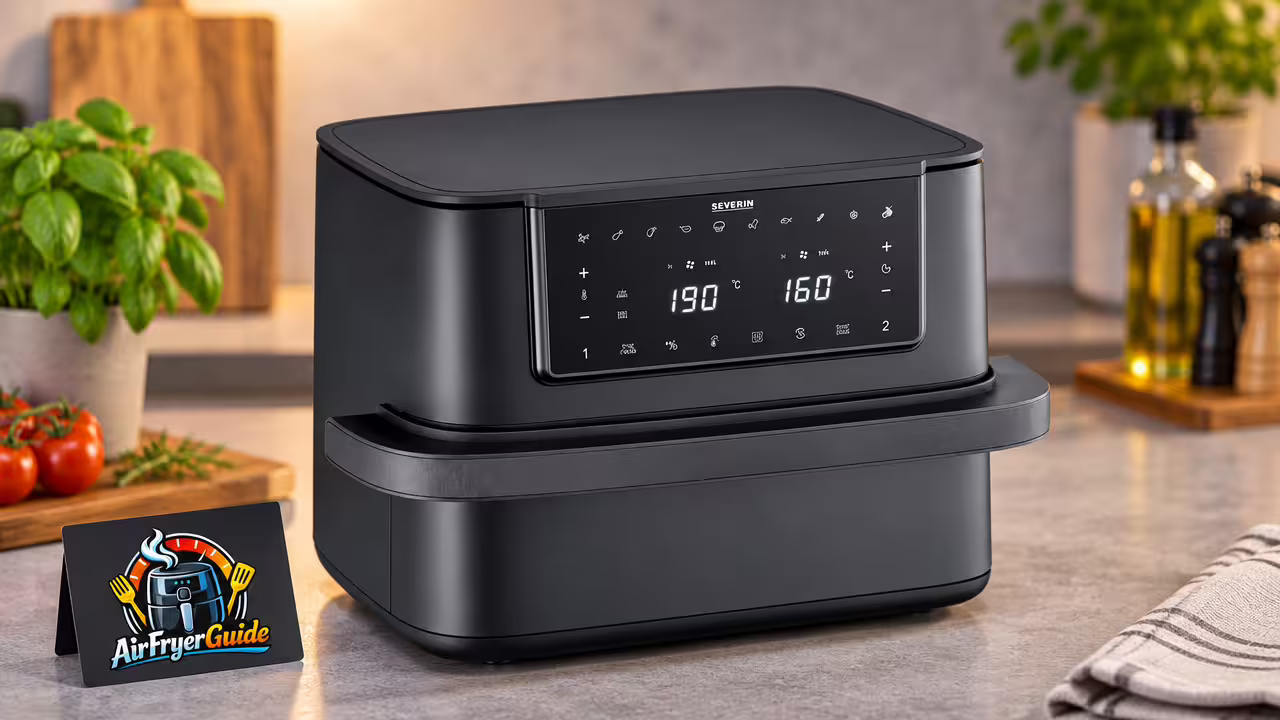 Severin Heißluftfritteuse Black Line Flex FR 2490