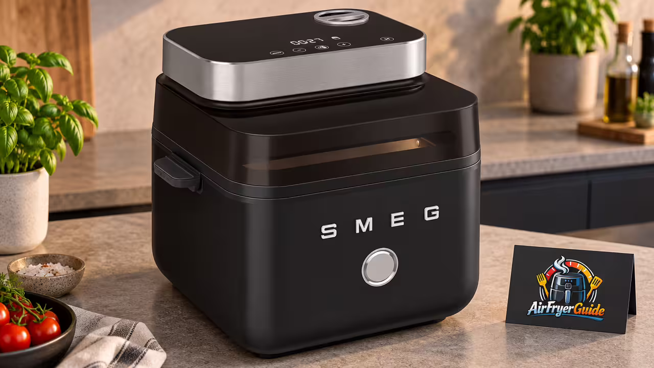 Smeg Air Fryer 7 l AFC01BLMEU