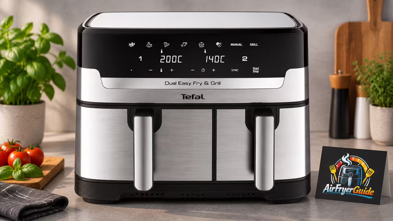 Tefal Dual Easy Fry & Grill 8,3 l EY905x